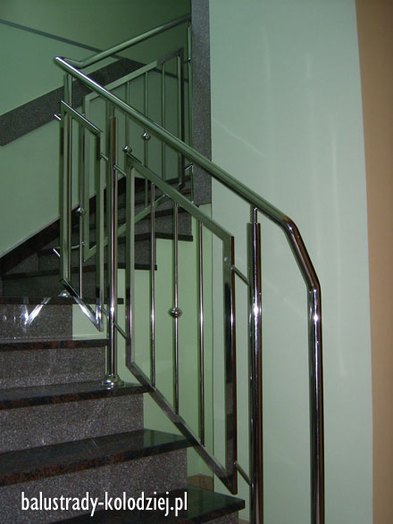 Balustrada ze stali nierdzewnej.Prywatny Dom weselny Limanowa 