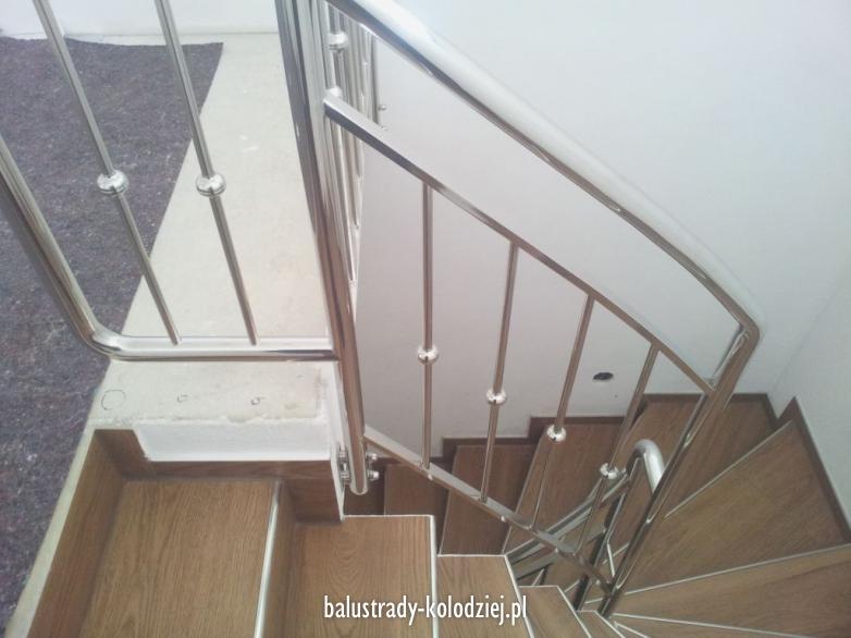 Gel�nder aus Edelstahl, ein Privathaus Toging am Inn