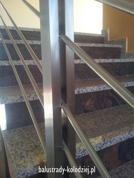 Krynica balustrady z stali nierdzewnej